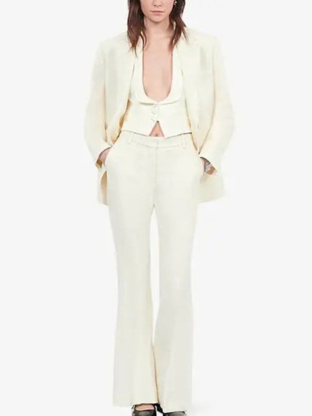 The Kooples Flare leg trousers